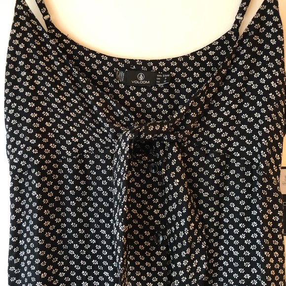 New- Volcom - Try The Knot flower Dress - Picture 7 of 9